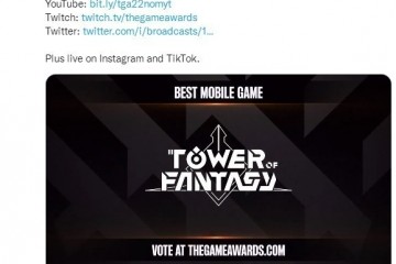 TGA各大奖项提名公布幻塔入围最佳移动端游戏